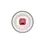 Miniaturbild: Englow Barchan Kristallkaraffe in White Gold und Edelstein Red Garnet perfekt für hochwertige Spirituosen