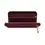 Miniaturbild: Aura Continental Wallet - Burgundy, Yellow Gold with Blue Sapphire