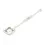 Thumbnail: Englow Visky Sitta Whiskey Quartz White Gold: Stilvolle Whiskey-Rührer / Stirrer mit 6mm runden Edelstein