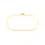 Miniaturbild: Englow Sands Art-Déco – Yellow Gold with Whiskey Quartz – exquisite Serviettenringe, Napkin Rings