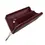 Miniaturbild: Aura Continental Wallet - Burgundy, Yellow Gold with Orange Sapphire