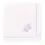 Thumbnail: Englow Vlinder Napkin - Leinen-Serviette Papillon, Sterlingsilber, White Gold mit Columbian Emerald