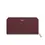 Thumbnail: Aura Continental Wallet - Burgundy, Yellow Gold with Madeira Citrine