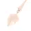 Thumbnail: Englow Coctail Saba Pink Tourmaline Rose Gold: Stilvolle Cocktail-Rührer / Stirrer mit 6mm runden Edelstein