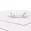 Thumbnail: Englow Vlinder Napkin - Leinen-Serviette Papillon, Sterlingsilber, Rose Gold mit Zambian Emerald