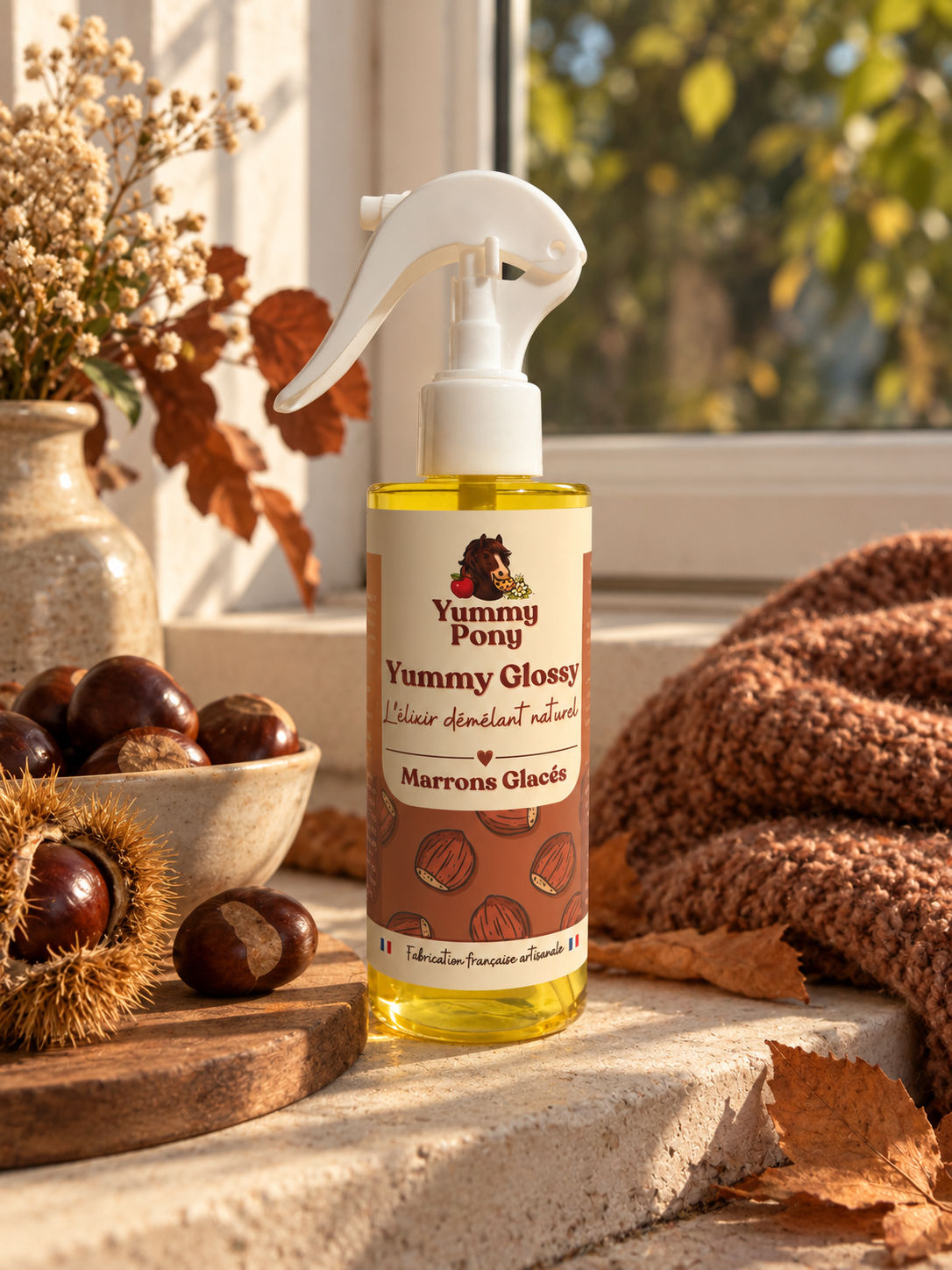 Yummy Glossy ✨ - Elixir démêlant senteur Marrons glacés 🤎