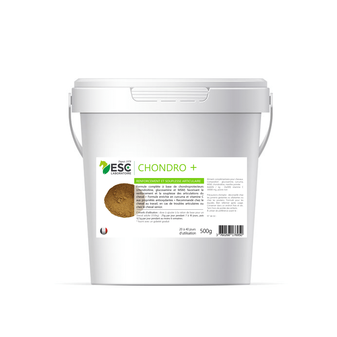ESC Laboratoire - Chondro+ - Renforcement et souplesse articulaire