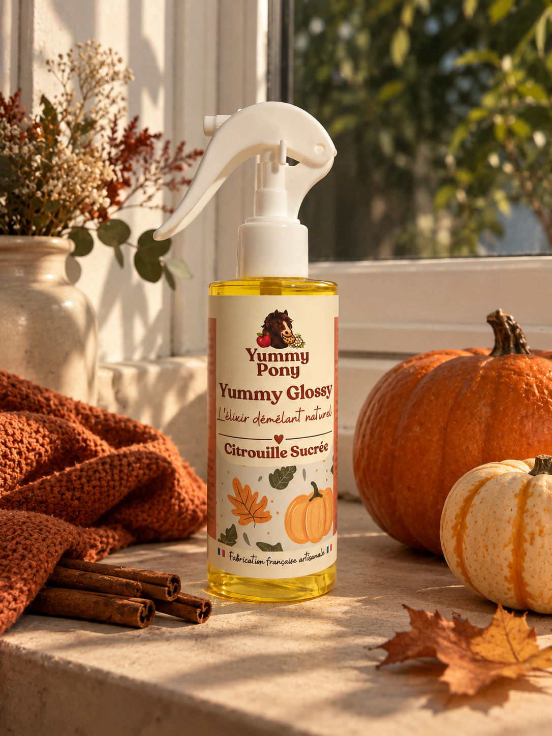 Yummy Glossy ✨ - Elixir démêlant senteur Citrouille sucrée 🎃