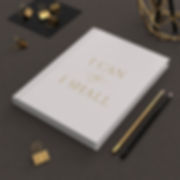 Hardcover Journal for Women - I Can & I Shall - Christian Journal