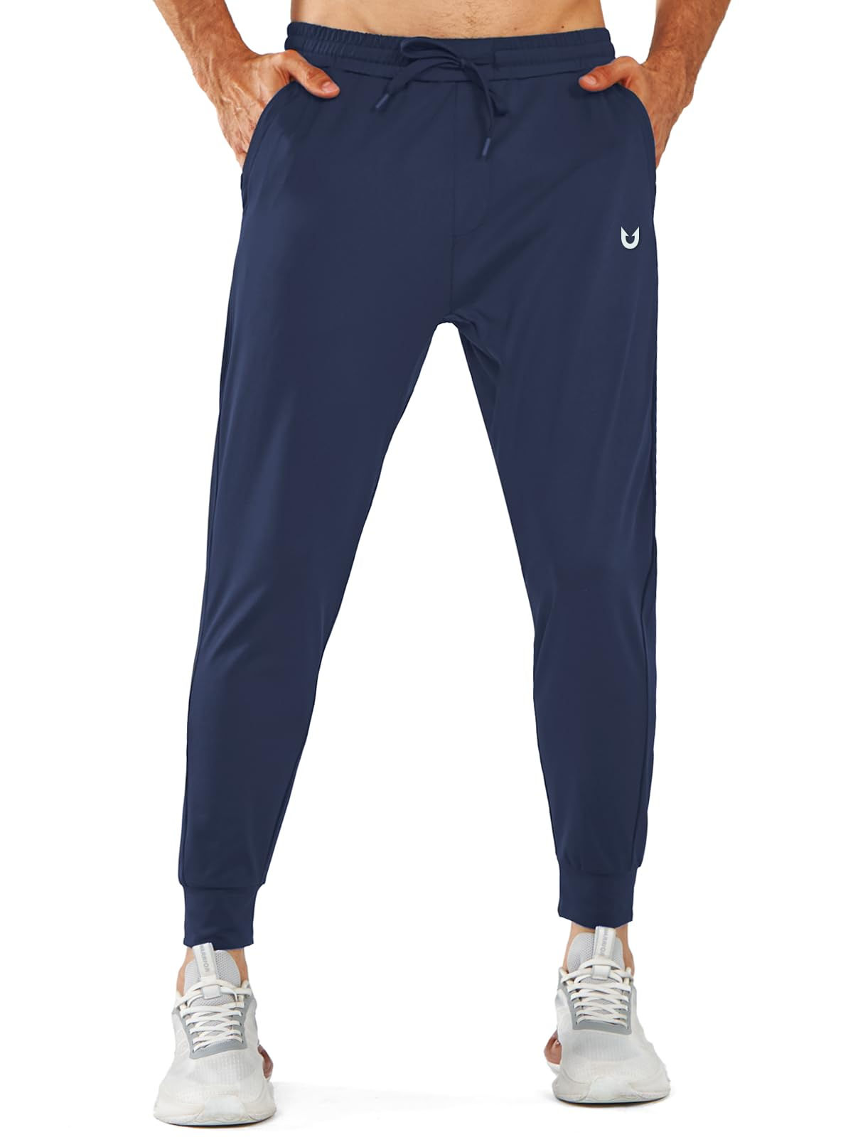 NORTHYARD Mens Joggers Pants with Zipper Pockets Tapered Athletic Workout Runnin