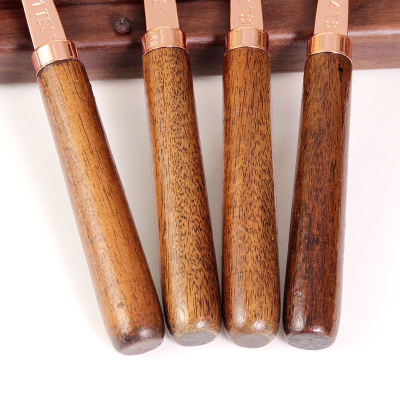 Thumbnail: Copper Wooden Measuring Spoons