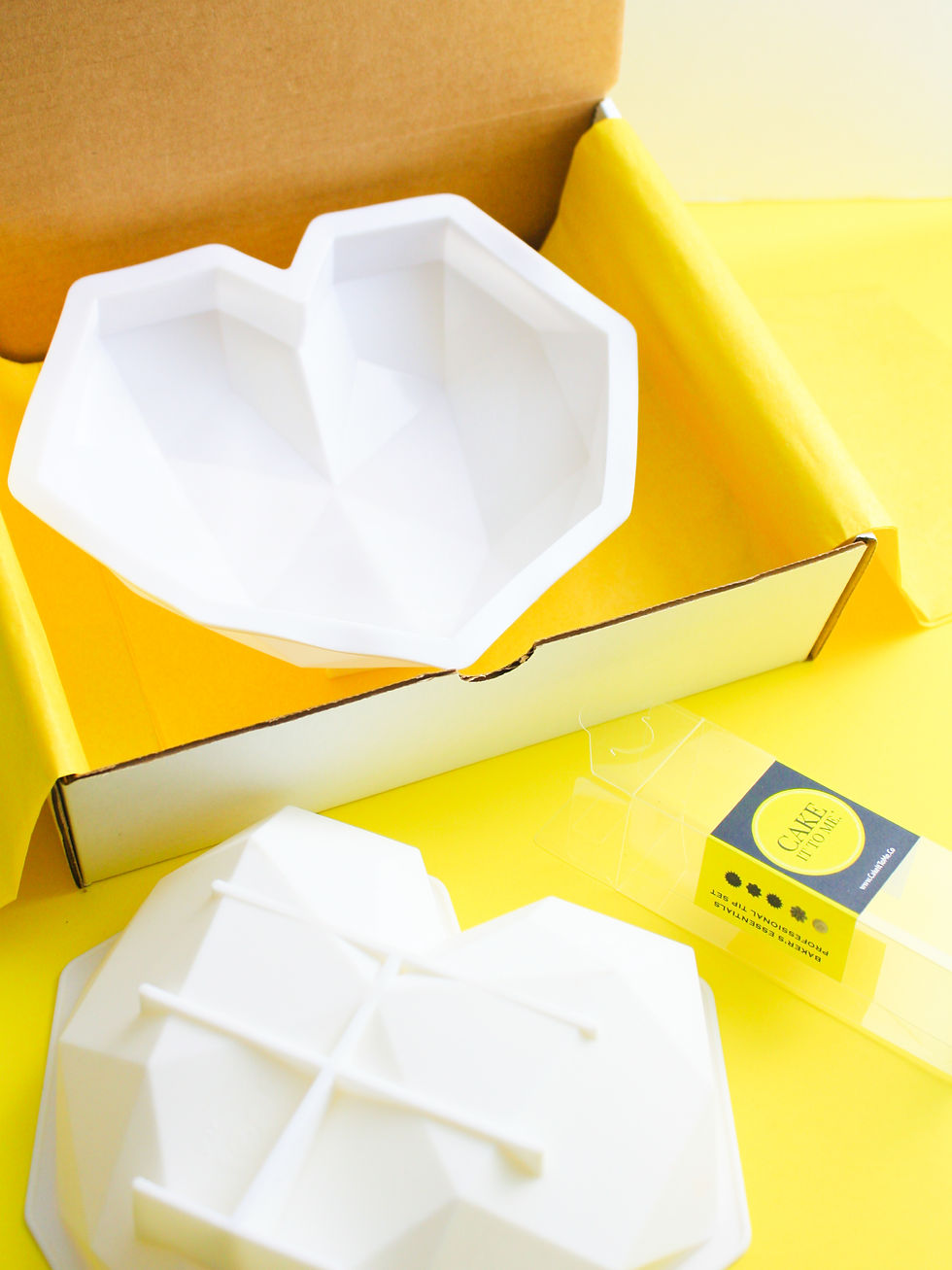 Thumbnail: CakeItToMe ORIGINAL Heart Shaped Silicone Mold