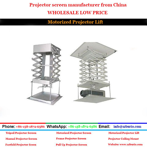 Synchronous Motor 1 Meter Scissor Type Ceiling Recessed Motorized