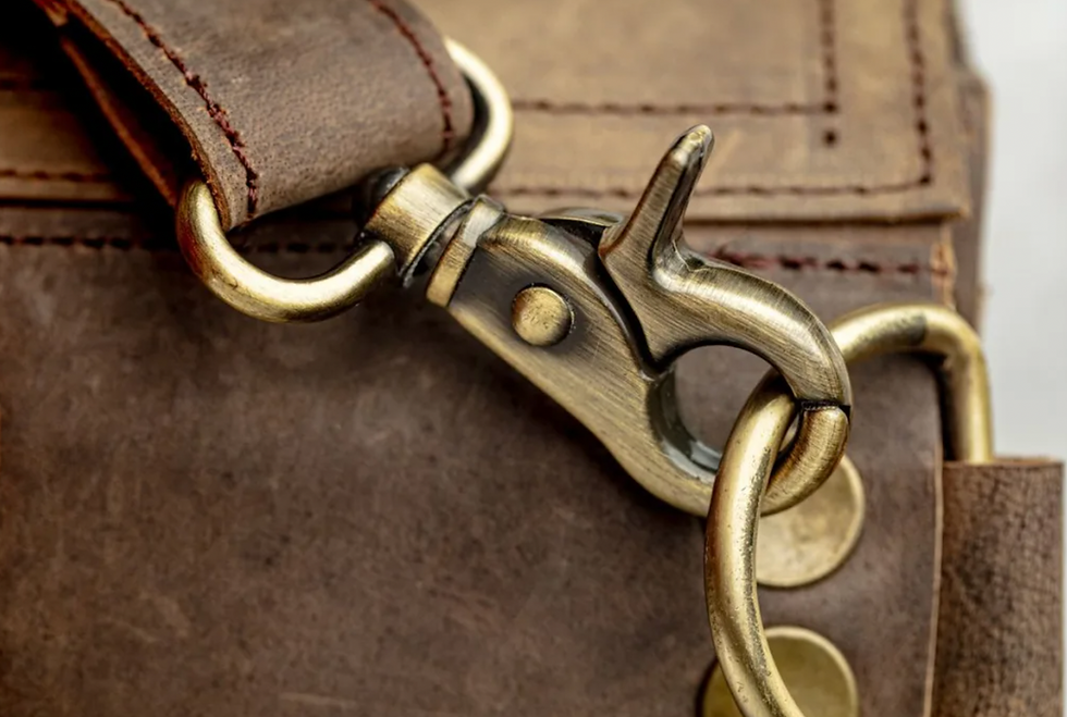Thumbnail: Leather Knife Roll Sunshine