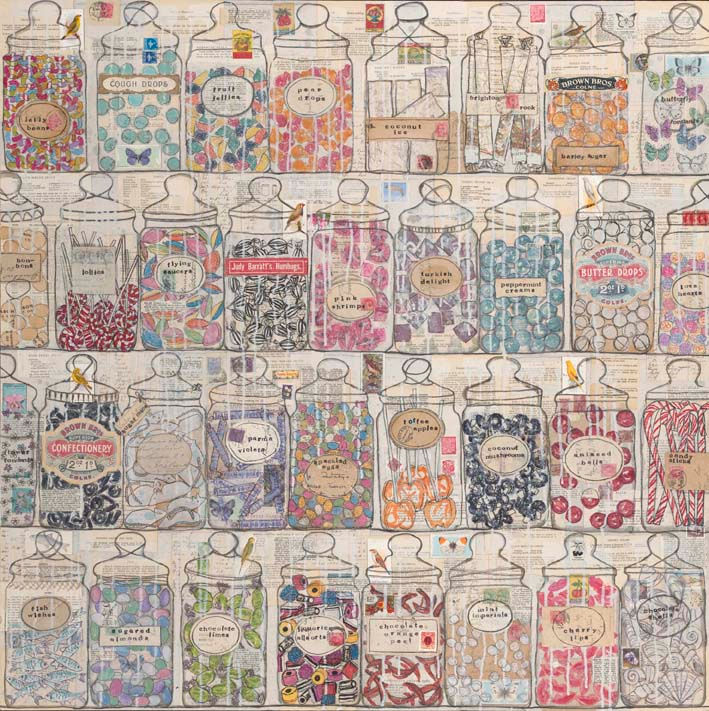 Large Sweet Shop Limited Edition Print