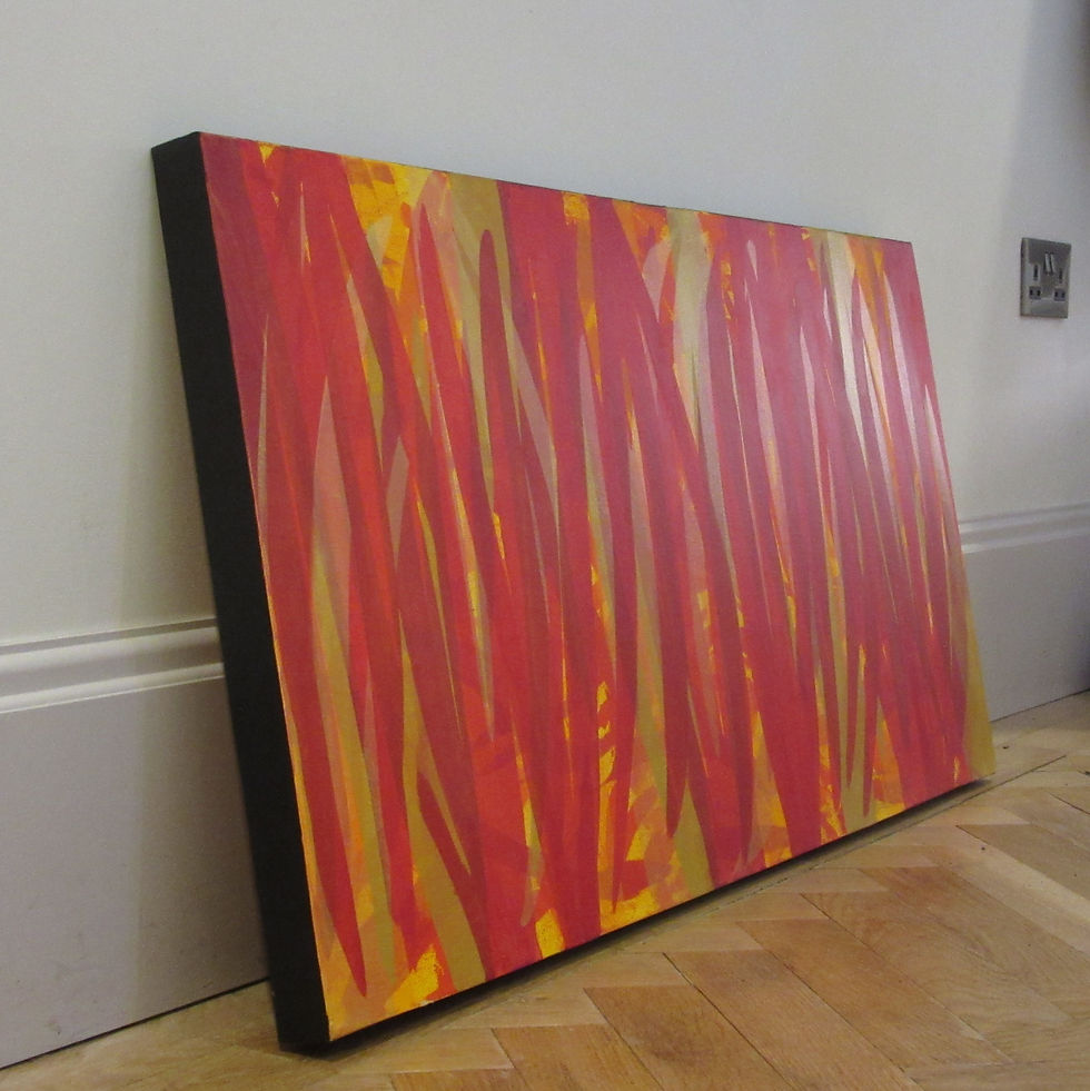 Thumbnail: Thoughts. Original Painting.