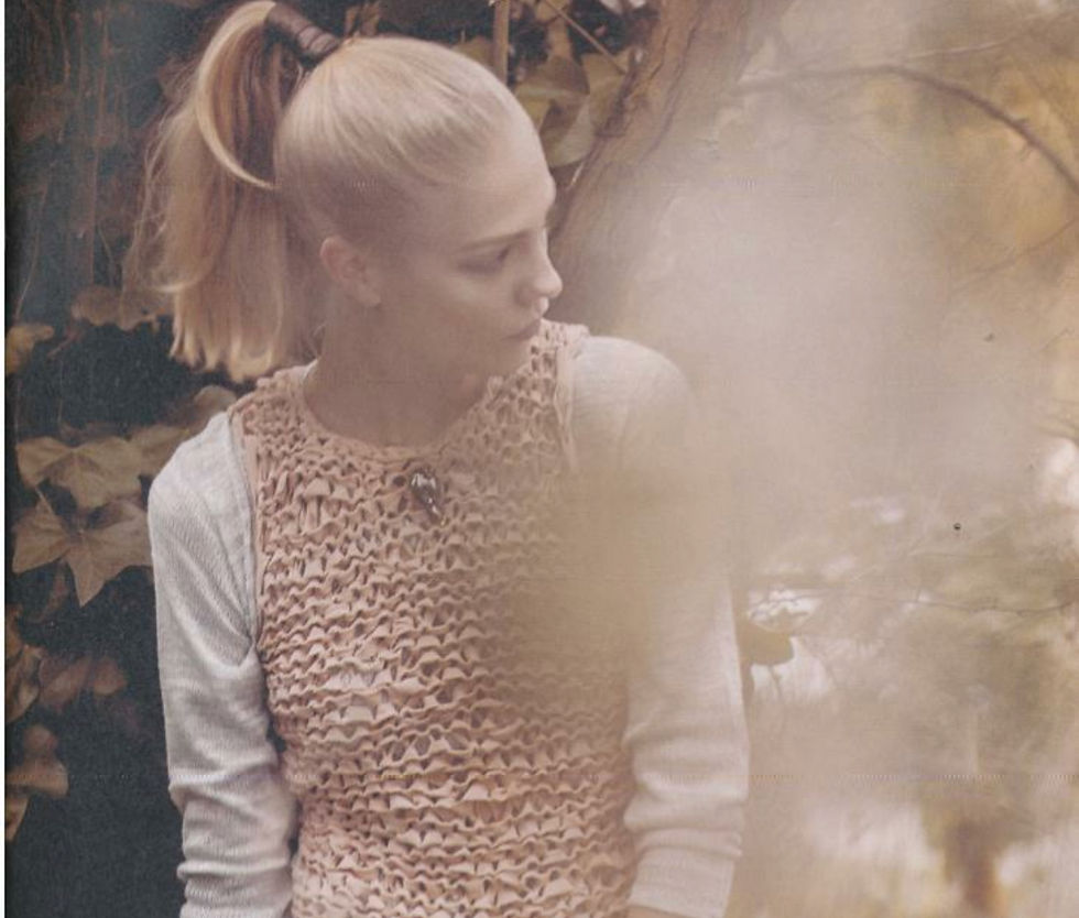 Thumbnail: Bronze Bird Skull Pendant With Gold Chain