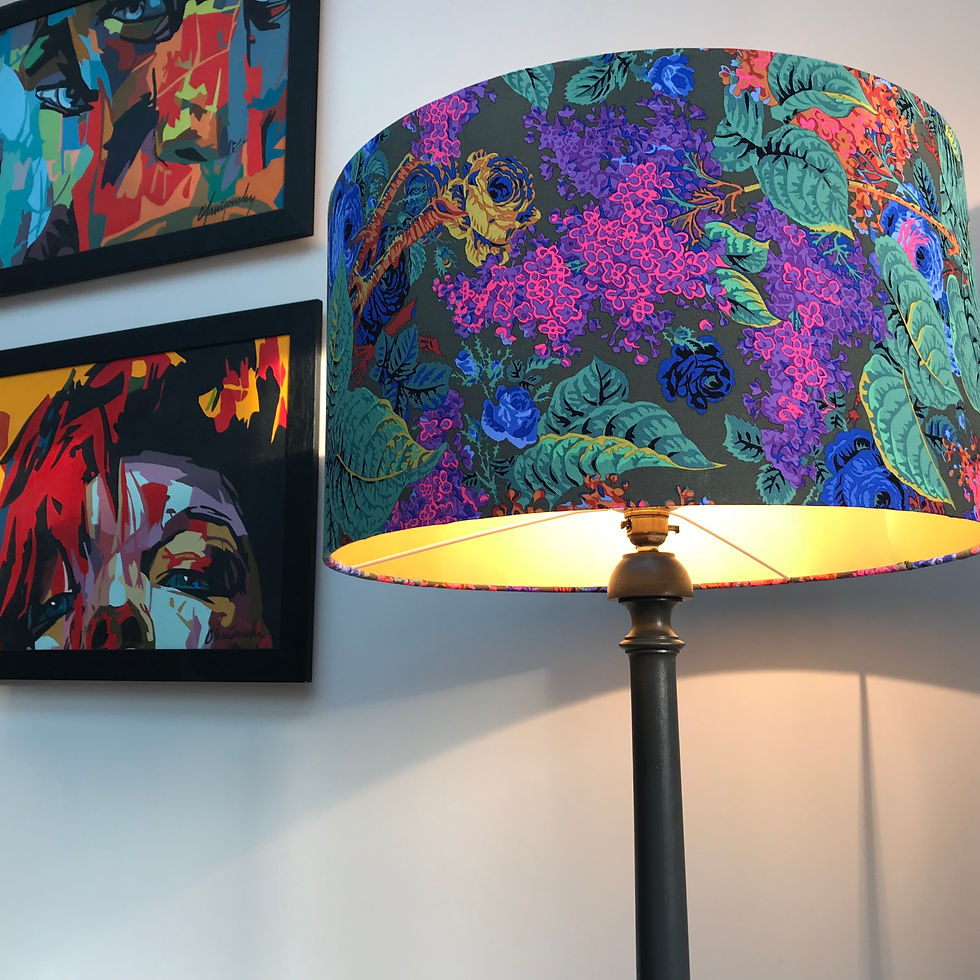 Thumbnail: Flower Burst Lampshade