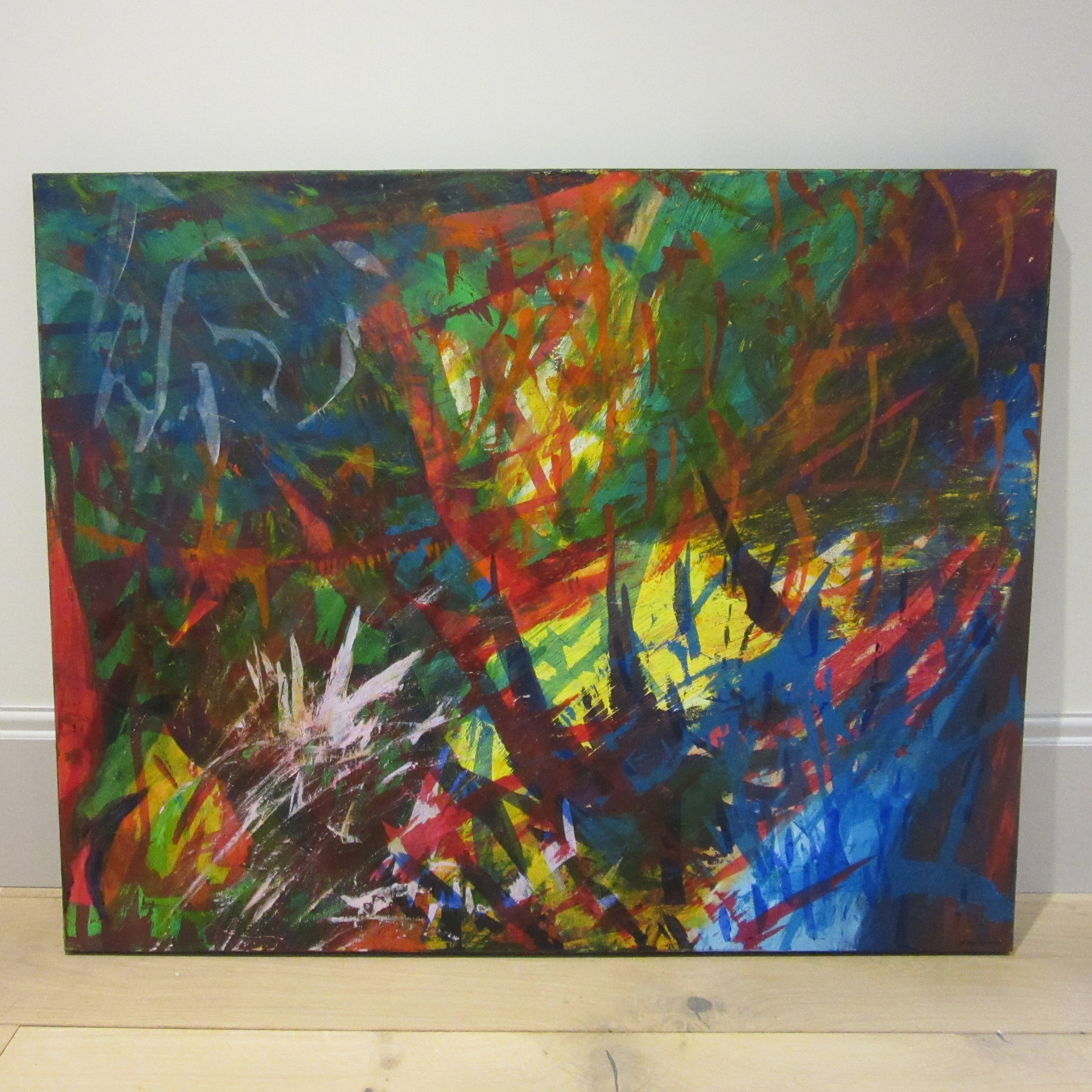 Storm. Original Painting.