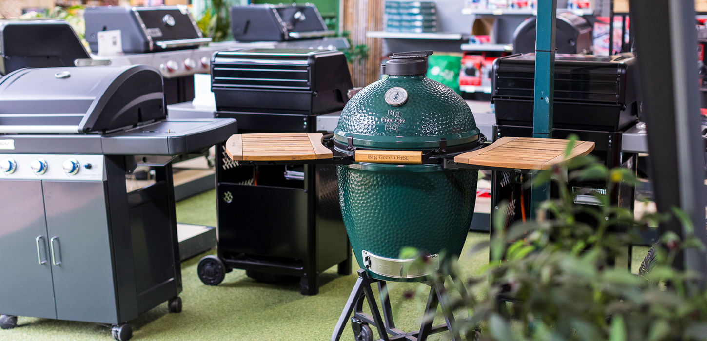 Toad hall Garden centre green egg bbq