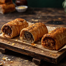 3 pork Sausage Rolls