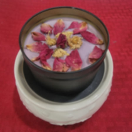 Natural Soy Wax Wickless Candle, 8oz (use with candle warmer, not to burn)