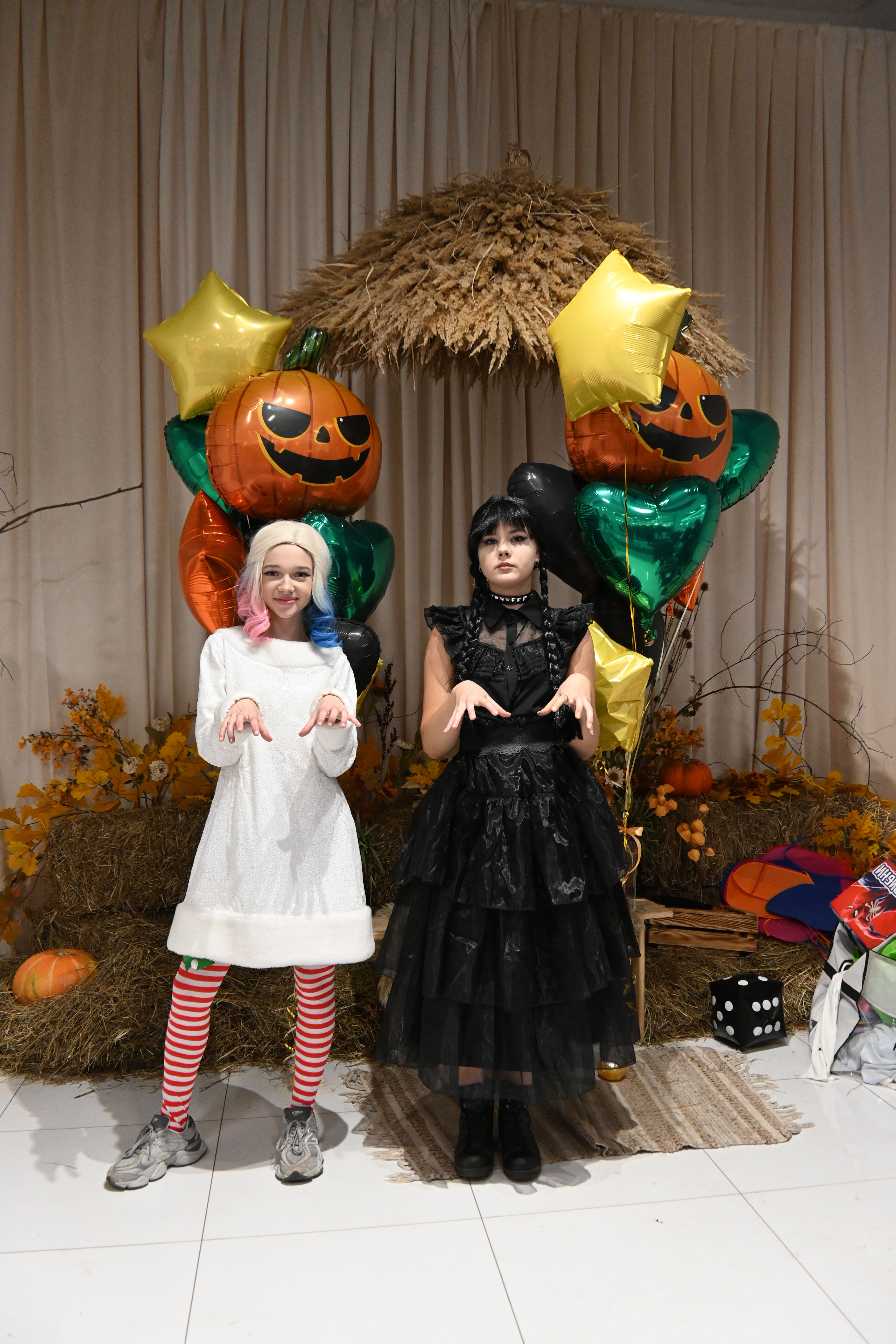 "Wednesday party" аніматори Венздей і Енід