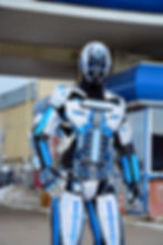 Прев'ю: Кварцовий костюм робота Android
