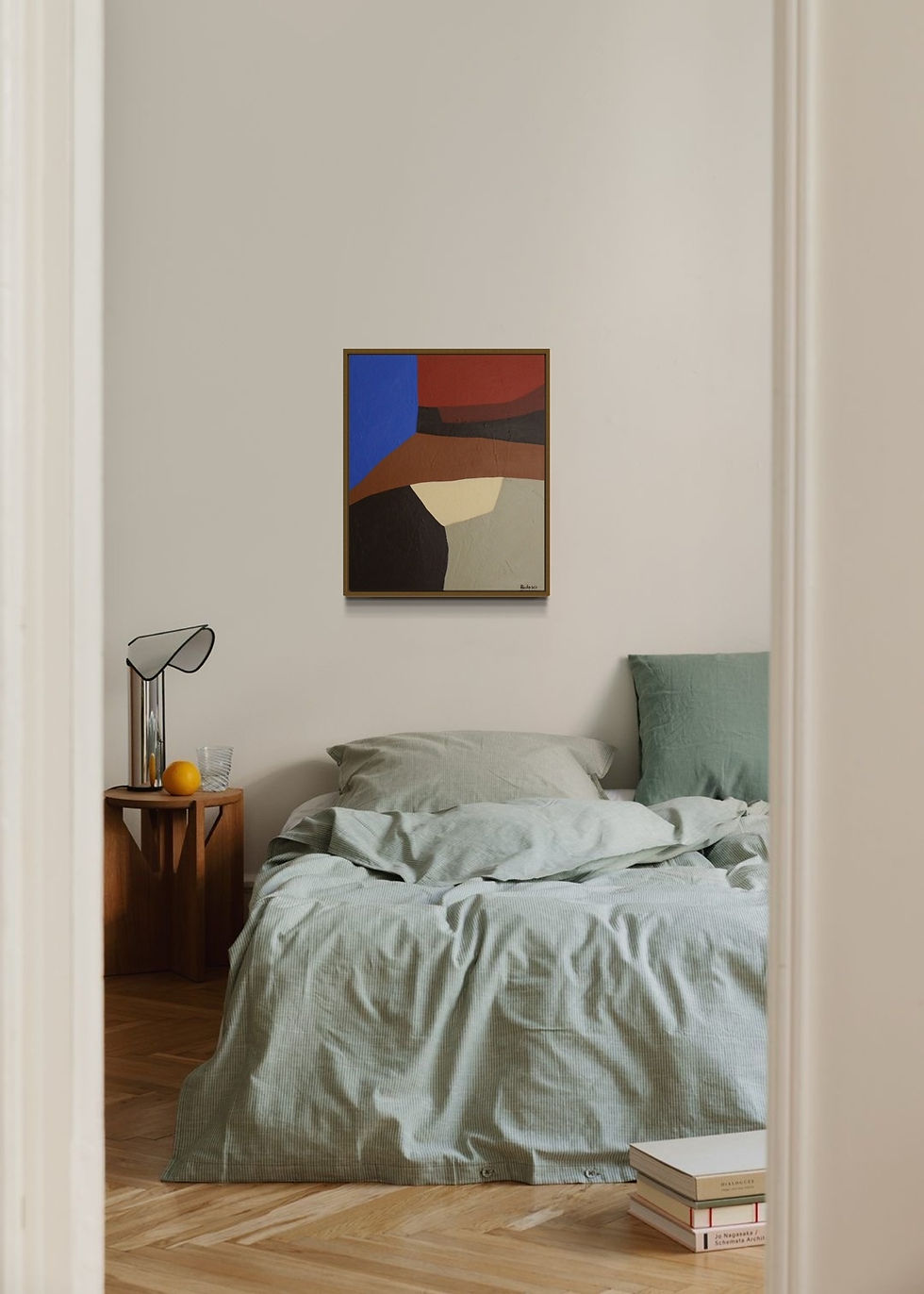 Thumbnail: Colorful abstract "Palette bordeaux"