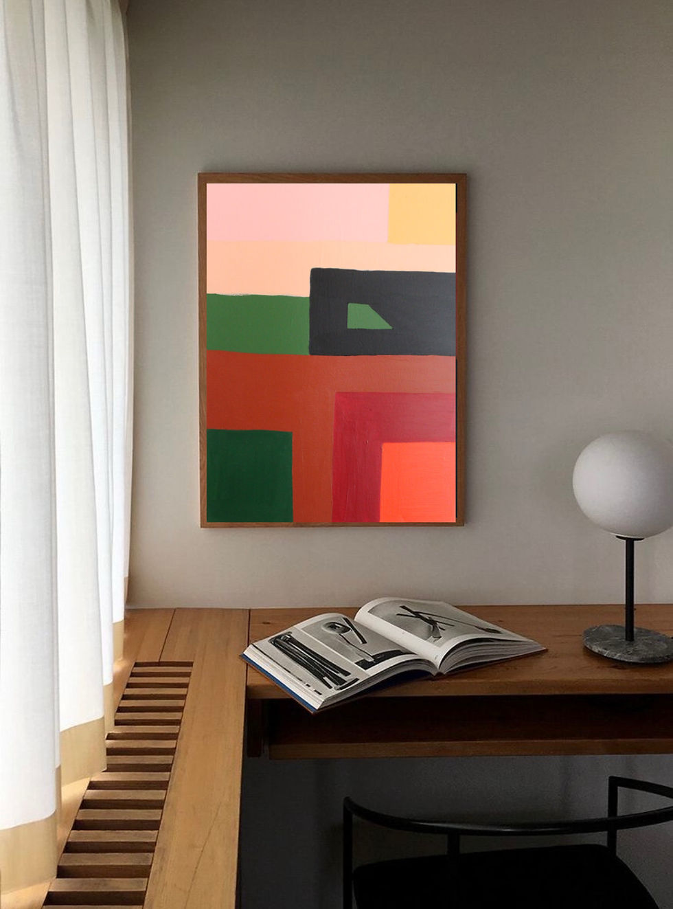 Thumbnail: Abstract "Composition retro"