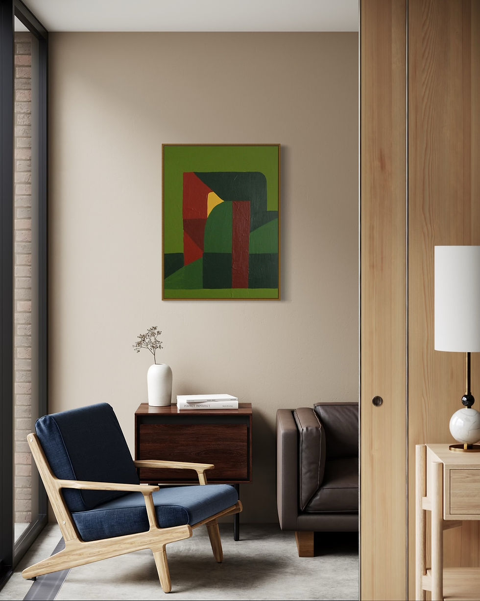 Thumbnail: Abstract 'écrin vert'