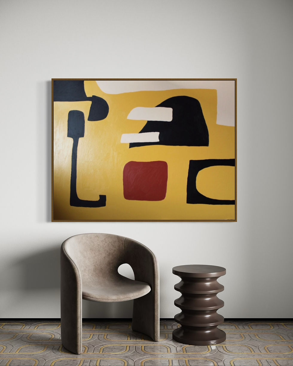 Thumbnail: Abstract "Like a Miró"