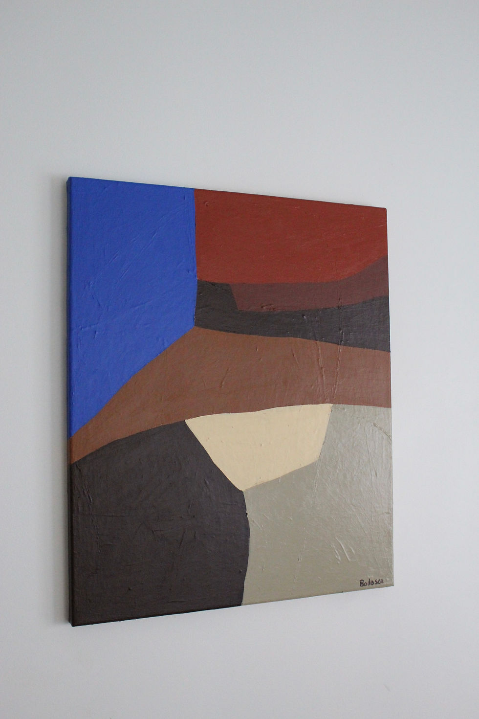 Thumbnail: Colorful abstract "Palette bordeaux"