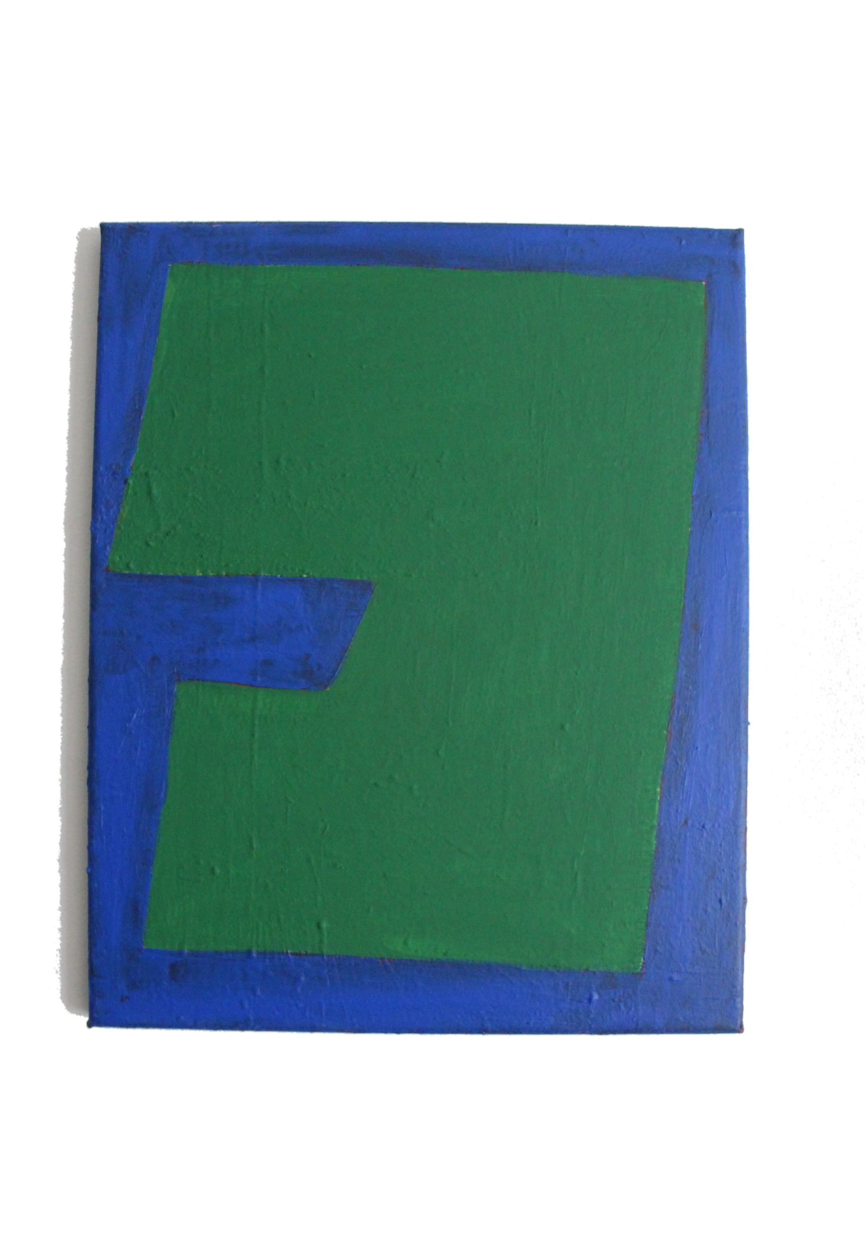 Minimalist painting "Echoes of Structure"