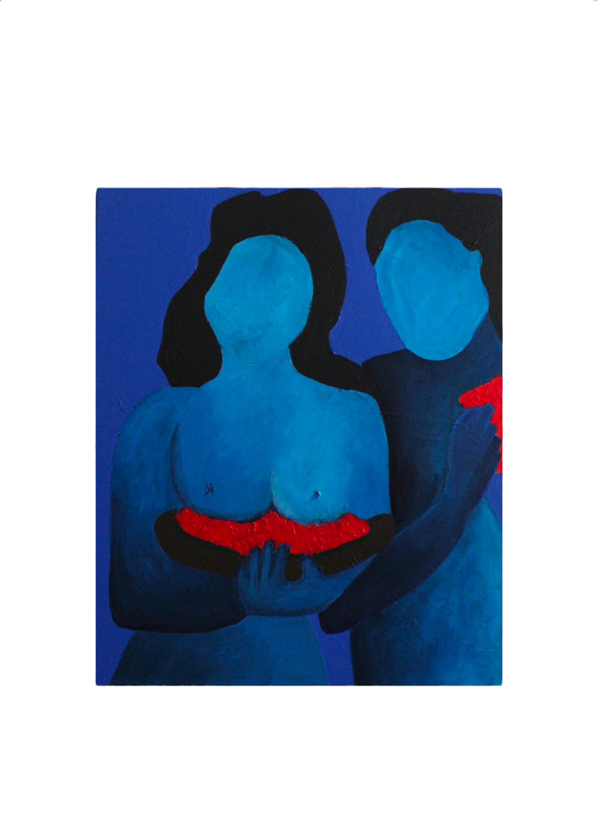 Figurative painting "Panier de fruits"