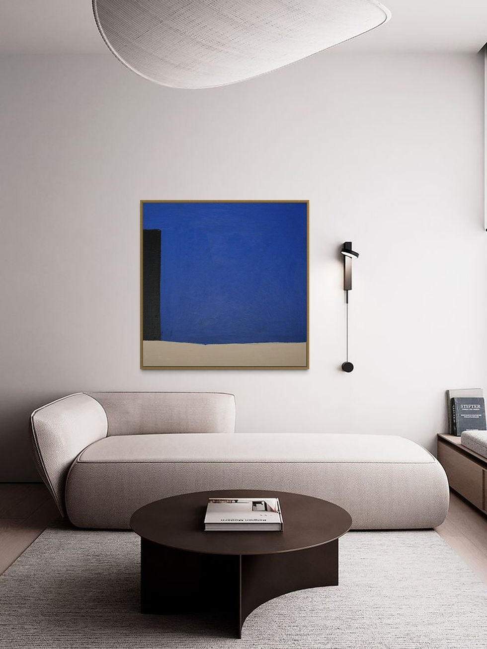 Thumbnail: Minimalist Blue Abstract