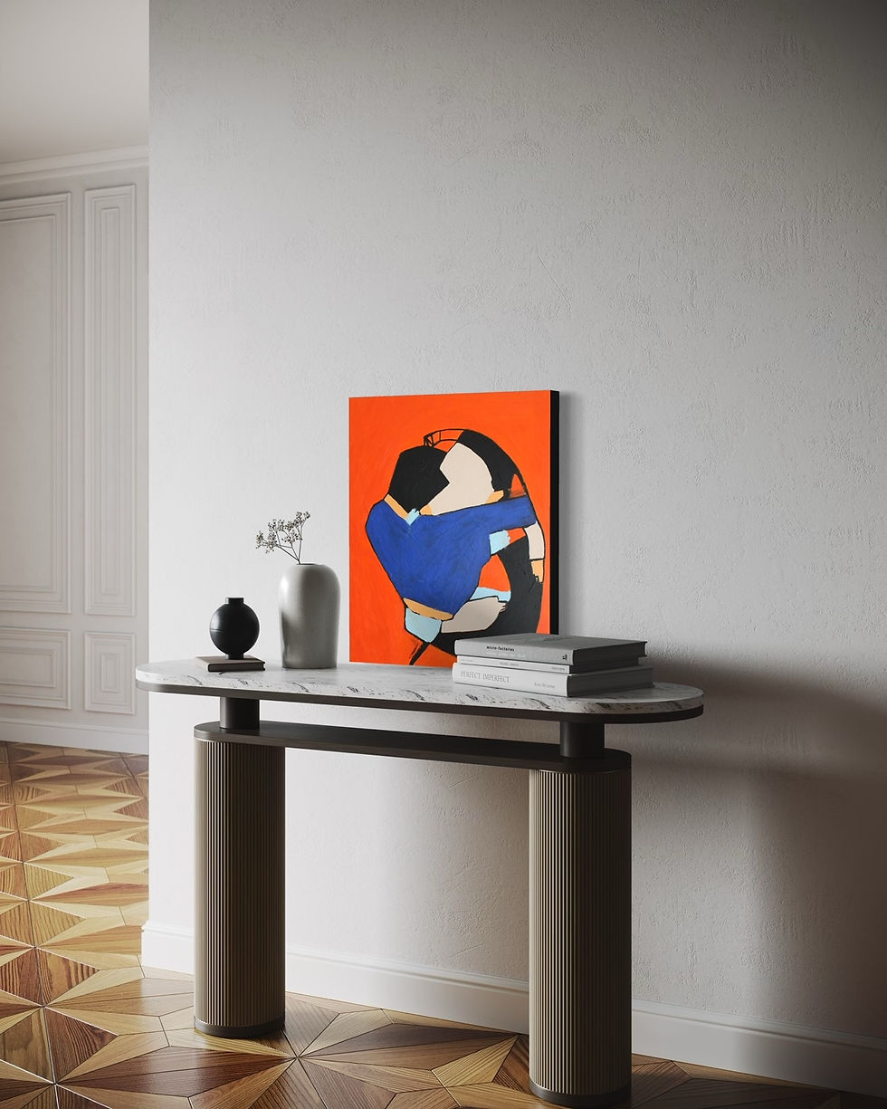 Thumbnail: Figurative Painting "Finding you"