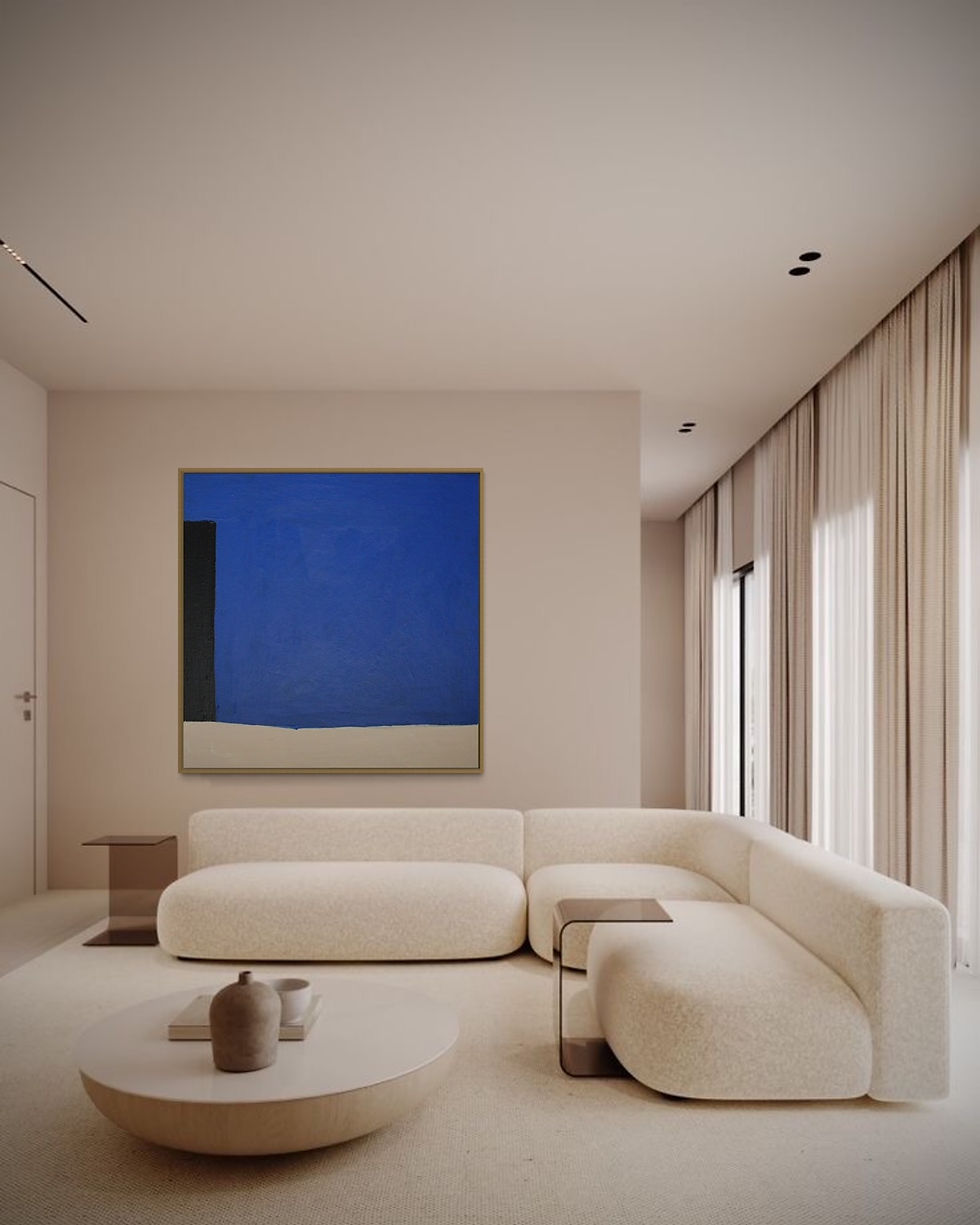 Thumbnail: Minimalist Blue Abstract