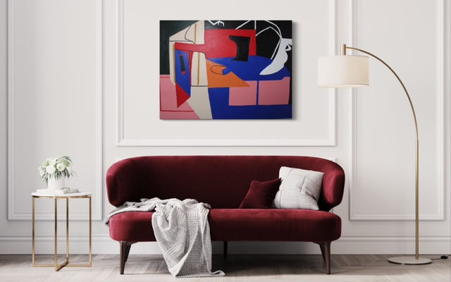 Thumbnail: Colorful Geometric Abstract "Chaos"