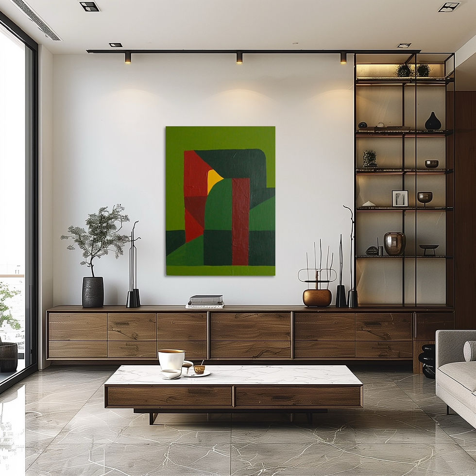 Thumbnail: Abstract 'écrin vert'