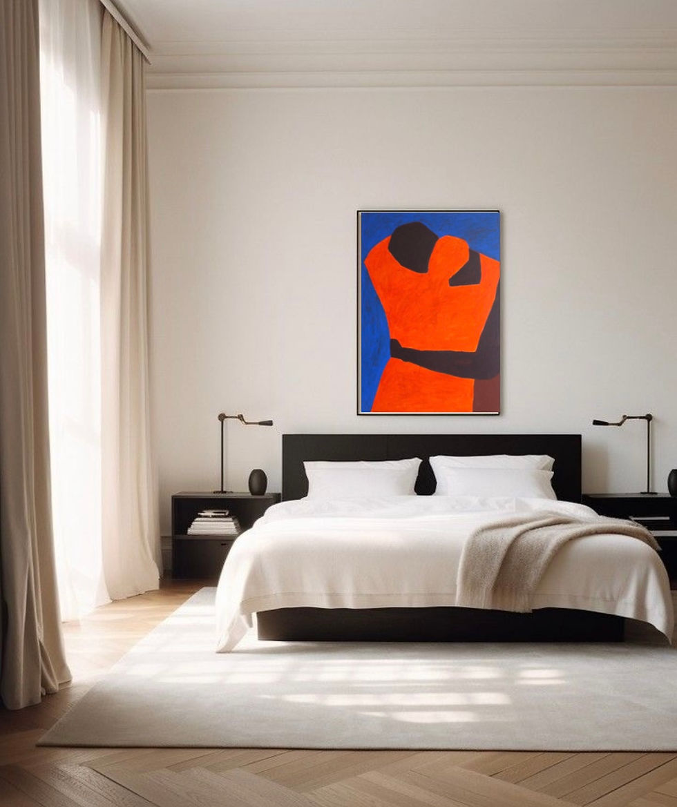 Thumbnail: Figurative painting "Close to you"