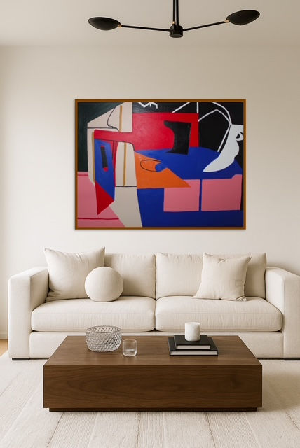Thumbnail: Colorful Geometric Abstract "Chaos"