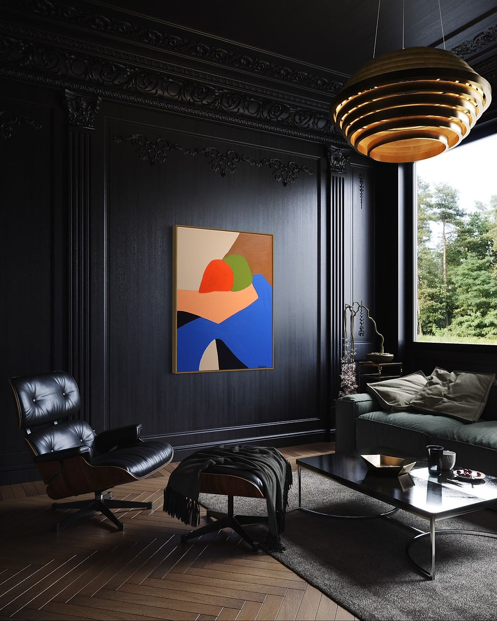 Thumbnail: Figurative painting "In your arms"