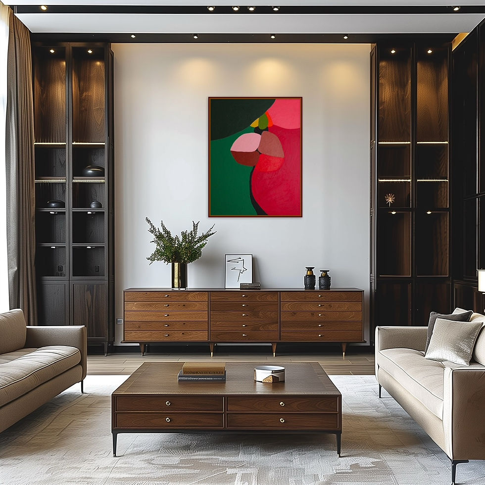 Thumbnail: Figurative painting "Baiser"