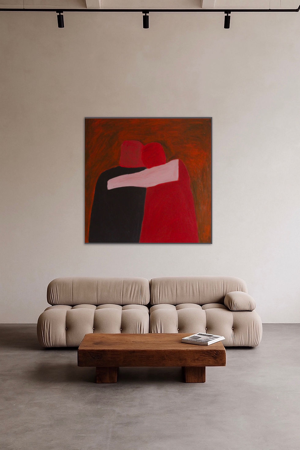 Thumbnail: Figurative painting Closer every time