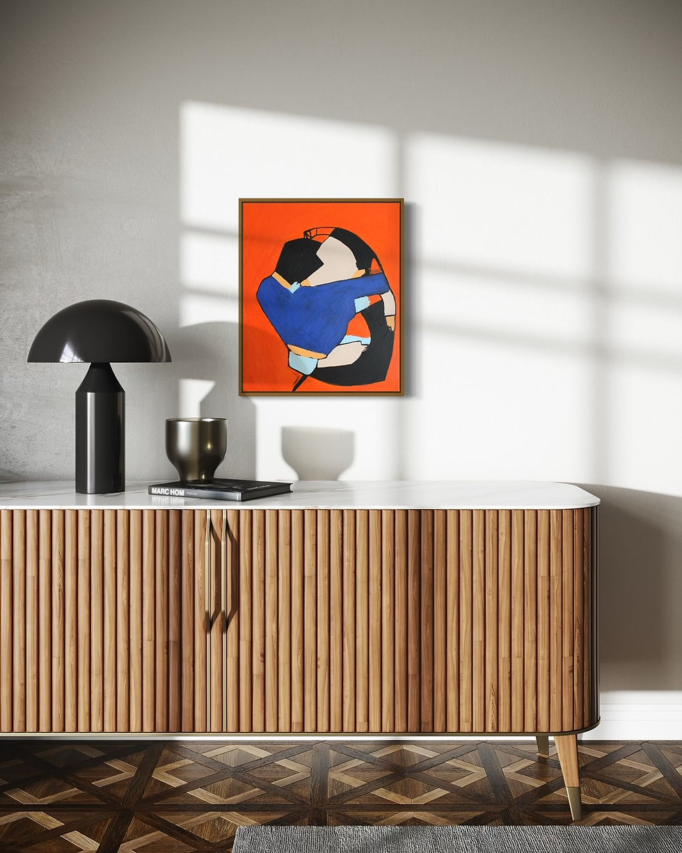 Thumbnail: Figurative Painting "Finding you"