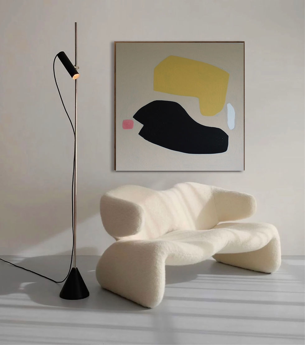 Thumbnail: Minimalist painting "Soft Balance"