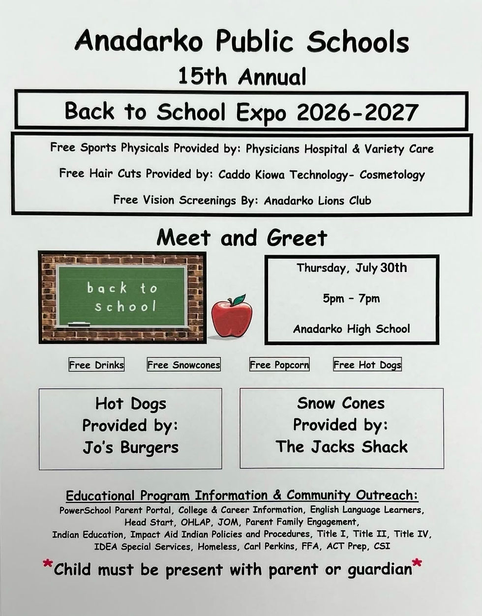 Back to School Expo