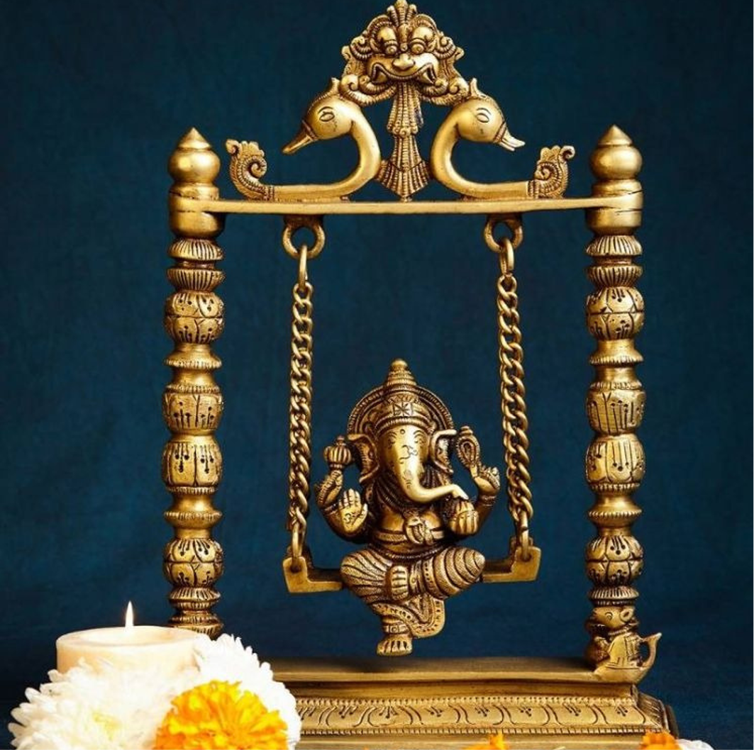 Bhupati Ganesha Jhoola + 75g First Flush Tea Darjeeling + 75g Treasured Mu