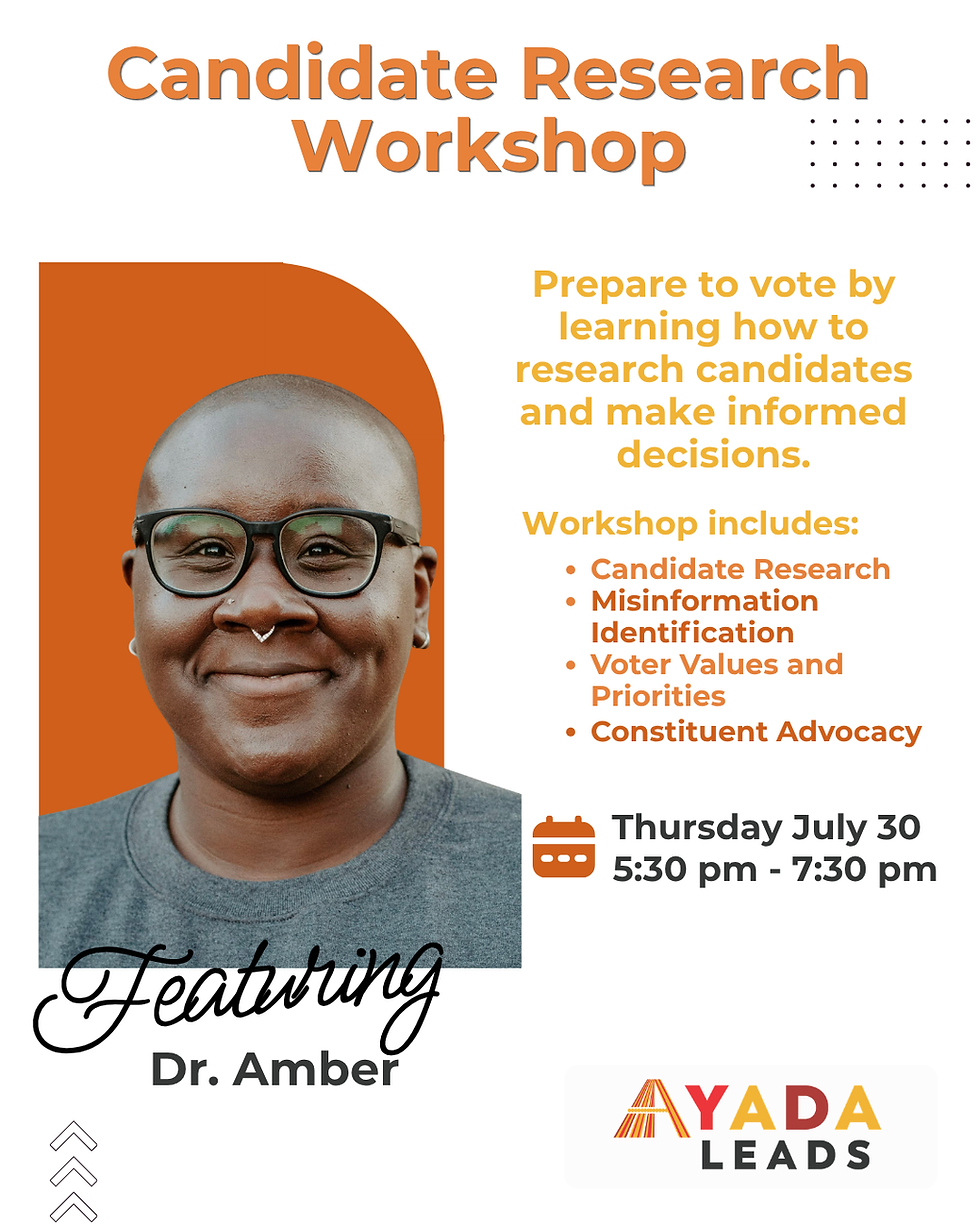 Candidate Research Workshop